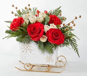 Gone Sledding Bouquet from Flowers by Ramon of Lawton, OK